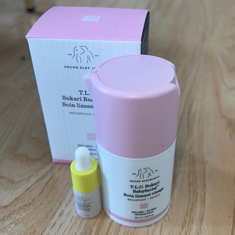 Drunk elephant T.L.C. Sukari Babyfacial